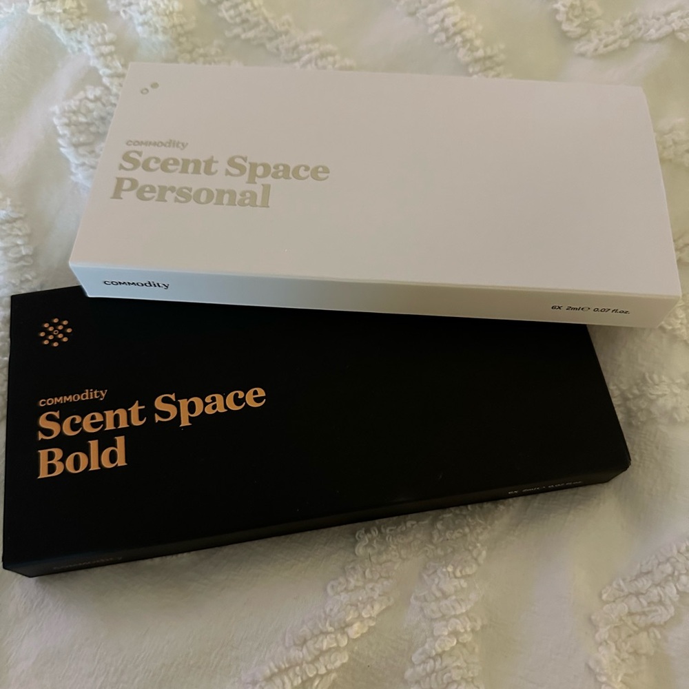 Commodity Scent Space Personal and Bold Fragrance Sets - Personal & Bold